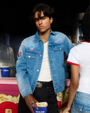 Realism And Disney Usa Denim Jacket Washed Blue – view 16