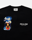 REALISM AND DISNEY MONORAIL TEE BLACK