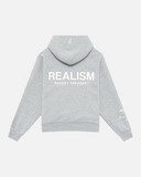 RADIANT ZIP HOODIE GREY MARLE