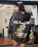 REALM OF ANGELS ZIP HOODIE V2 ASPHALT