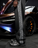 Realism X Underrated Run Line Track Pant Black – view 5