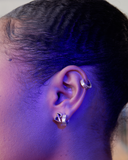 RADIANT 925 STERLING SILVER EARRINGS