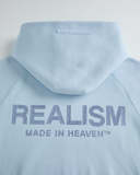 GLIMMER LOGO HOODIE POWDER BLUE