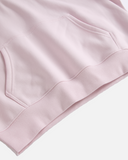 GLIMMER LOGO HOODIE POWDER PINK