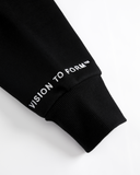 VISION LOGO HOODIE BLACK