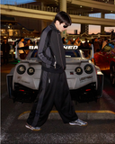 RACER TRACK PANT BLACK