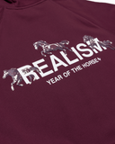 HORSE LOGO HOODIE CARMINE RED
