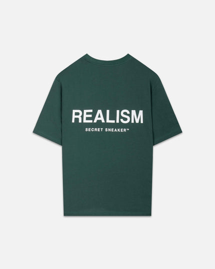 BACK LOGO TEE PINE GREEN