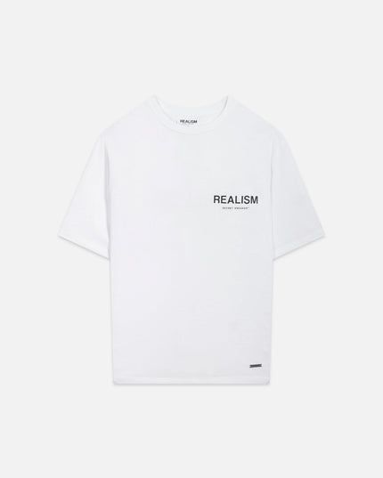 BACK LOGO TEE WHITE