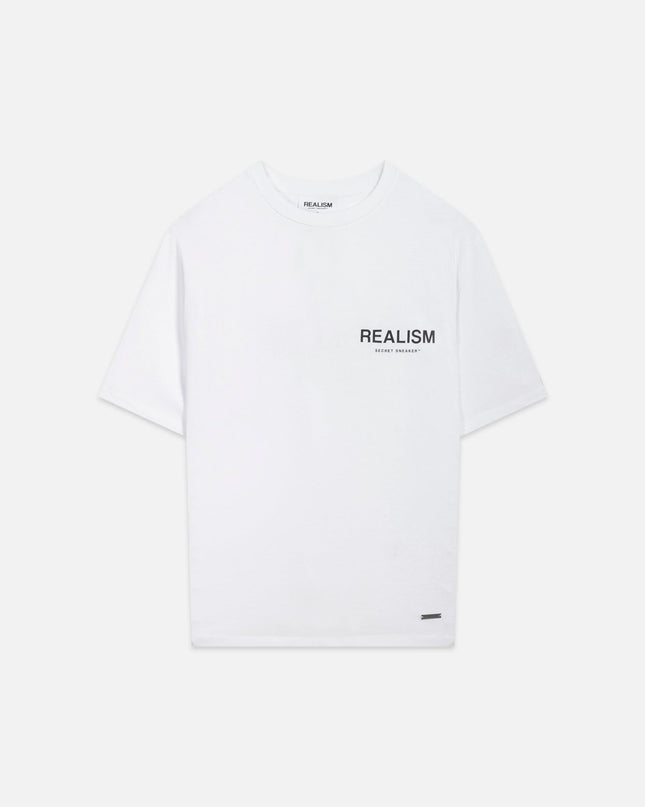 BACK LOGO TEE WHITE