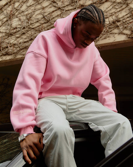 COURT BOXY HOODIE CANDY PINK