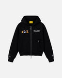REALISM AND WINNIE THE POOH CREW ZIP HOODIE BLACK