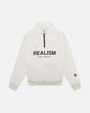 IDOL HALF ZIP SWEATER OATMEAL