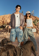 VIVANT DENIM SHORTS V2 WASHED BLUE