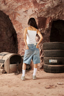 VIVANT DENIM SHORTS V2 WASHED BLUE