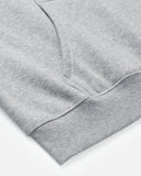 LEGACY HOODIE V2 GREY MARLE - hem