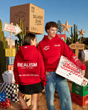 [PRE-ORDER] REALISM AND TOY STORY PIZZA PLANET HOODIE BURNT RED