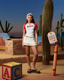 [PRE-ORDER] REALISM AND TOY STORY COWGIRL BABY TEE WHITE/RED
