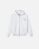 REAL LOVE ZIP HOODIE SNOW MARLE