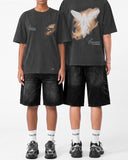 GHOST TEE WASHED ASPHALT