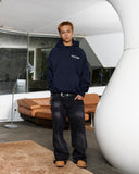 HEAVEN LOGO HOODIE MARINE