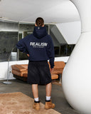 HEAVEN LOGO HOODIE MARINE