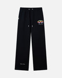 THINK REAL SWEATPANTS OPEN LEG BLACK