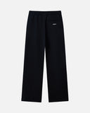 THINK REAL SWEATPANTS OPEN LEG BLACK