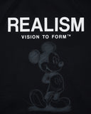 REALISM AND DISNEY MICKEY SKETCH HOODIE BLACK