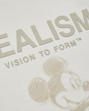 REALISM AND DISNEY MICKEY SKETCH HOODIE WHEAT