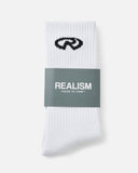 VISION LOGO SOCKS WHITE