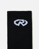 VISION LOGO SOCKS BLACK