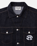 SKELETON DENIM JACKET INDIGO