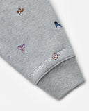 [PRE-ORDER] REALISM AND WINNIE THE POOH ALL-OVER ZIP HOODIE GREY MARLE