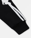 SKELETON ZIP HOODIE BLACK