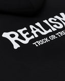SKELETON ZIP HOODIE BLACK