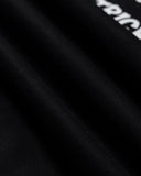 SKELETON ZIP HOODIE BLACK
