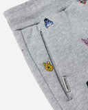 REALISM AND WINNIE THE POOH ALL-OVER SHORTS GREY MARLE