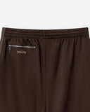 RACER TRACK SHORTS DARK CHOC