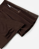 RACER TRACK SHORTS DARK CHOC