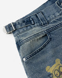 [PRE-ORDER] REALISM AND WINNIE THE POOH SCRIBBLE DENIM RUST TINTED
