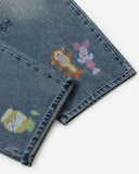 [PRE-ORDER] REALISM AND WINNIE THE POOH SCRIBBLE DENIM RUST TINTED