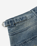 [PRE-ORDER] REALISM AND WINNIE THE POOH SCRIBBLE DENIM RUST TINTED