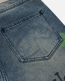 [PRE-ORDER] REALISM AND WINNIE THE POOH SCRIBBLE DENIM RUST TINTED