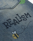 [PRE-ORDER] REALISM AND WINNIE THE POOH SCRIBBLE DENIM RUST TINTED