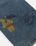 [PRE-ORDER] REALISM AND WINNIE THE POOH SCRIBBLE DENIM RUST TINTED