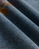 [PRE-ORDER] REALISM AND WINNIE THE POOH SCRIBBLE DENIM RUST TINTED