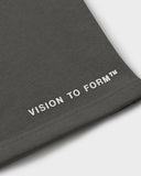 VISION LOGO SHORTS COOL GREY