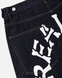 SKELETON DENIM INDIGO