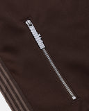 RACER TRACK JACKET DARK CHOC